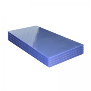 Hitze-formbarer flexibler Glasplastikblatt-PVC-steifer Film 0.5mm stark