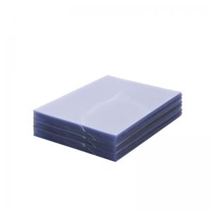 Antistatisches PVC-freies linsenförmiges hartes Büro-Briefpapier-Plastikblatt-Schutz