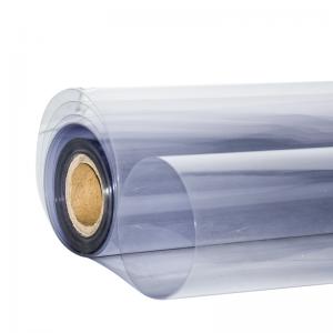 1.5mm Nahrungsmittelgrad Thermoforming Transparent steife dünne Plastik PVC-Blatt-Rolle