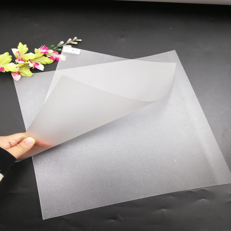 Hochwertige 0,5 mm Mattplastik PET Dünnblech zum Drucken von Visitenkarten oder Kleidung Tags