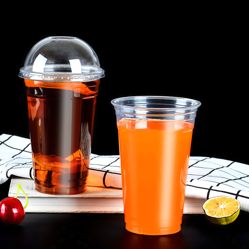 Kundenspezifische trinkende Plastiksaft-klare HAUSTIER Schale des Nahrungsmittelgrad-16oz