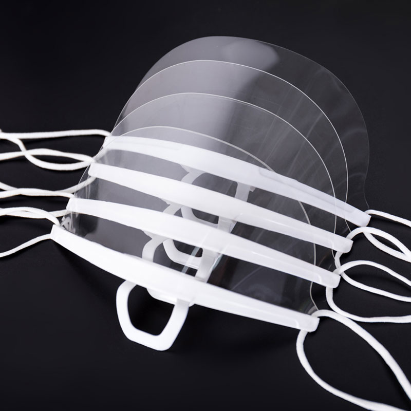 Hot Selling Hersteller Küche Anti Fogging Transparente Mundschutzabdeckung