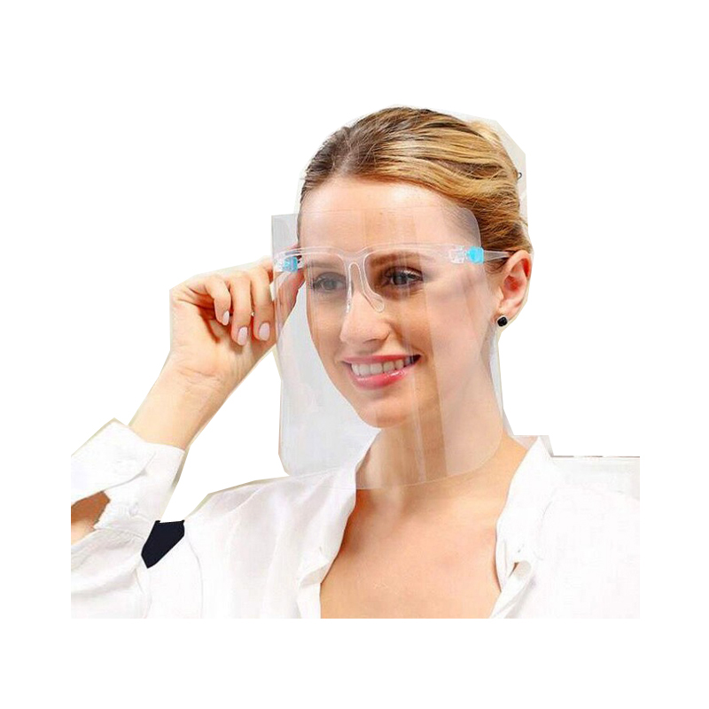 Top-Selling Face Visor Fashion Eyewear Face Shield Sports Brillen Frame Transparent Safety Face